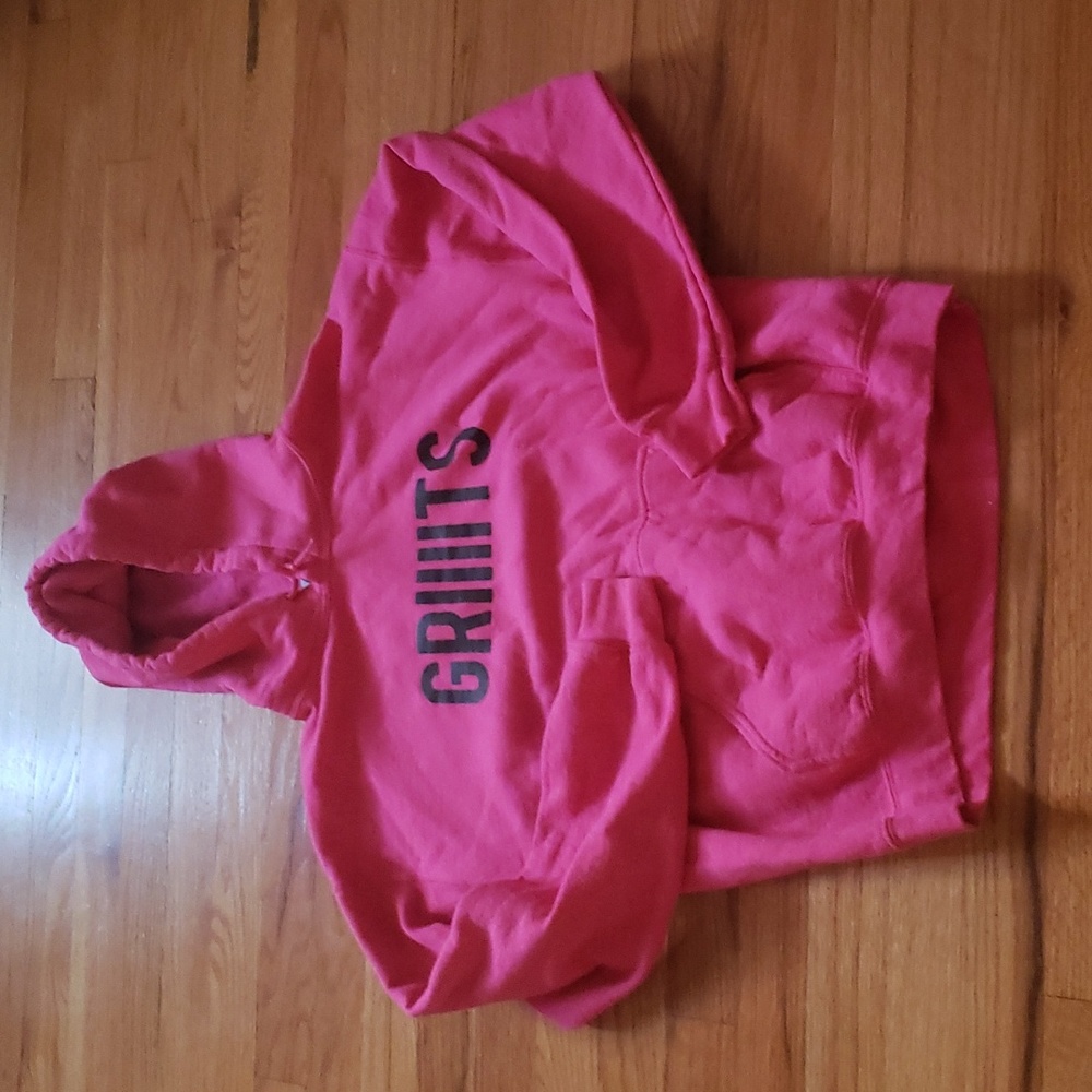 Gildan Heavy Blend Medium Oversized GRIIIIT Pink Hoodie